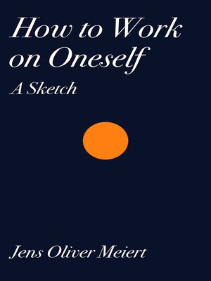 cover image of How to Work on Oneself